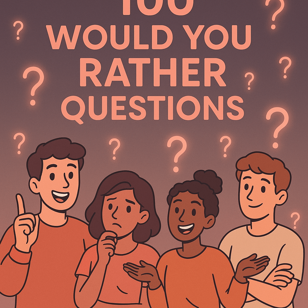 100+ Would You Rather Questions